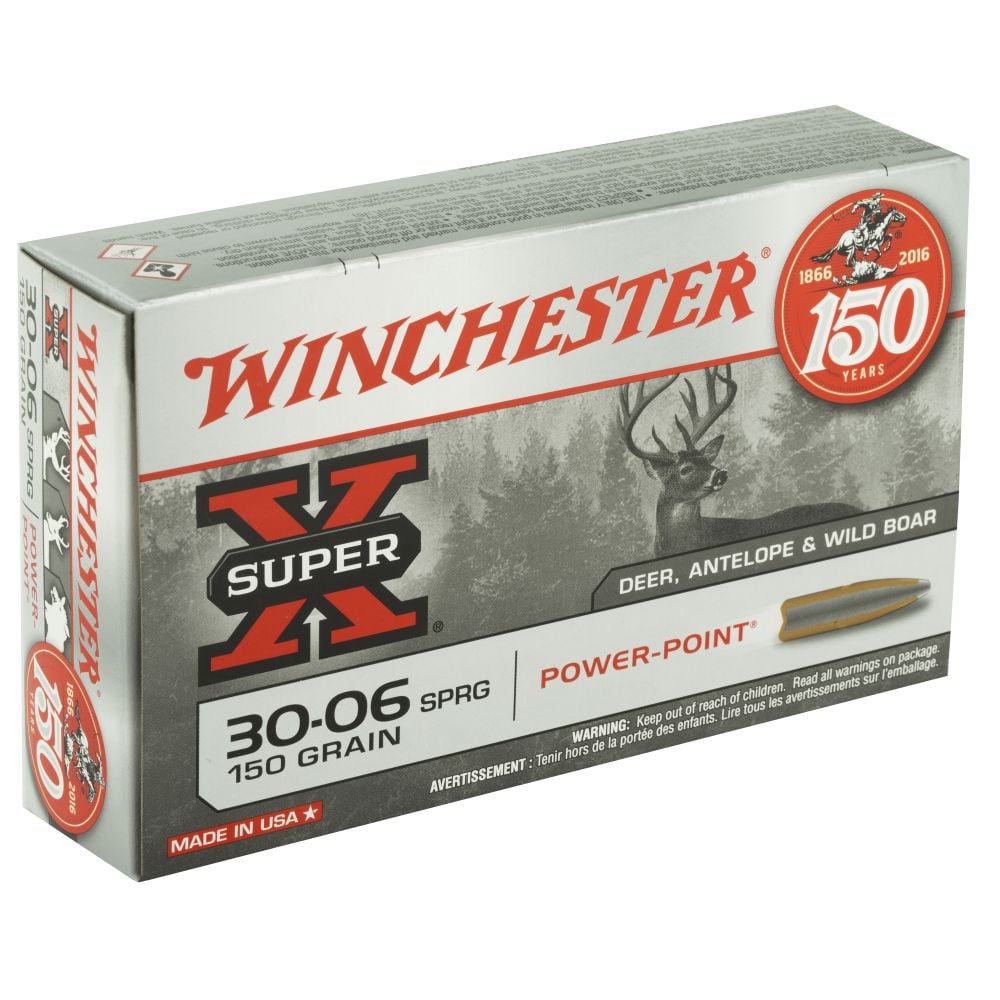 Winchester Super-X .30-06 Springfield 150 Grain Power-Point 20rd box
