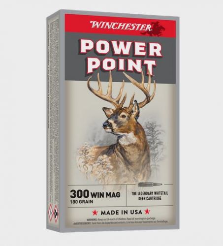 Winchester 300 Winchester Magnum 180 Grain Power-Point