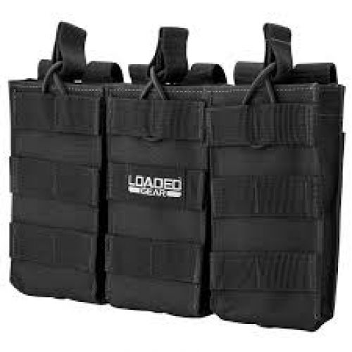 Barska CX-200 Triple Magazine Pouch Black 600D Polyester