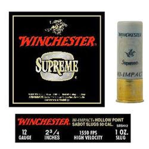 Winchester 12 Ga. 2 3/4 1 oz, Slug