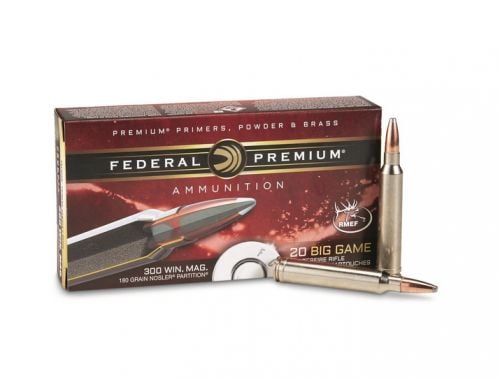 Federal Vital-Shok Nosler Partition 20RD 180gr 300 Winchester Magnum