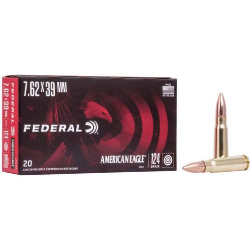 American Eagle Full Metal Jacket 20RD 124gr 7.62x39mm