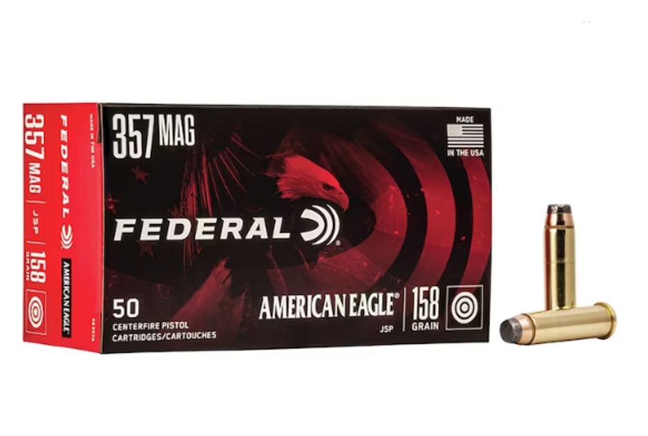 Federal American Eagle 357Mag Jacketed Soft Point 158gr 50rd box