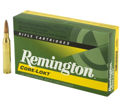 Remington .25-06 Remington Ammo 120gr Core-Lokt Jacketed Soft Point, 20ct