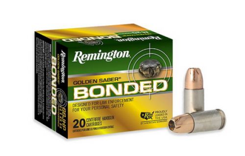 Remington 9MM Golden Saber 124 Grain Brass Jacketed Hollow P