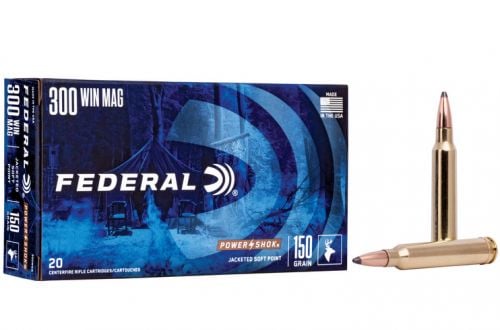 Federal Power-Shok 300 Win Mag Soft Point 150gr 20rd