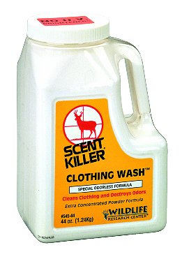 Wildlife Research Scent Powder Clothing Wash Eliminates Odors 44oz