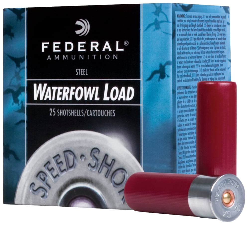 Federal Speed Shok Waterfowl 12 Ga. 3 1 1/8 oz, #BB Steel Round 25/box