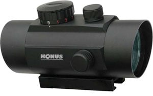Konus Sight-Pro Fission 2.0 1x 40mm Red 4 MOA Dot Reflex Sight - 7245