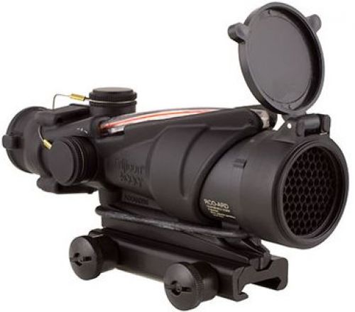 Trijicon ACOG 4x 32mm Red Chevron Reticle Rifle Scope