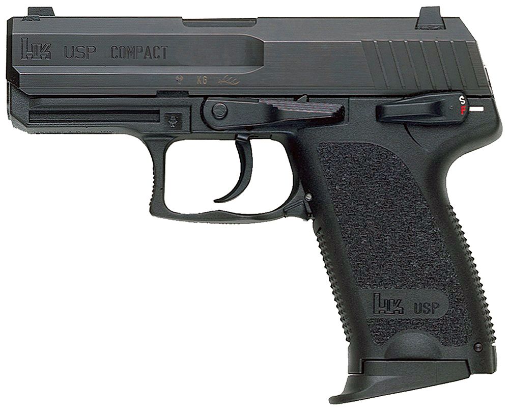 KSC製　H&K USP 45ACP BLK システム7 Heckler Koch HK USP Compact V7 LEM 45 ACP 3.78