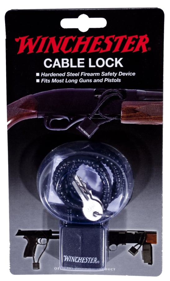 DAC 363035 Winchester Steel Cable Lock 15 Black