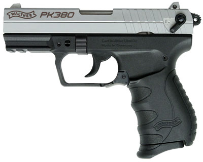 Walther Arms PK380 No Lock 380 ACP 3.66 8+1 Syn Grip Ni