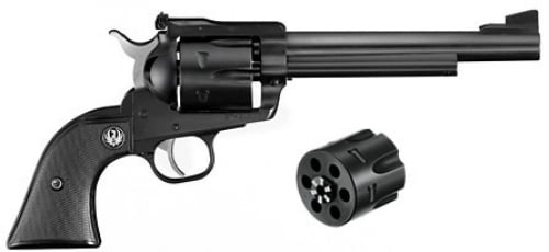 Ruger Blackhawk Convertible Blued 6.5 357 Magnum / 9mm Revolver