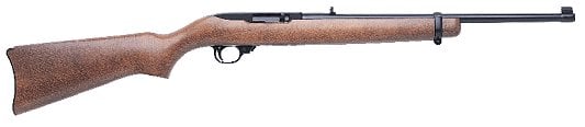 Ruger 10/22 Carbine .22LR 18.5 Satin Black Steel Hardwood Stock 10+1