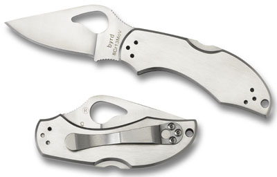 Spyderco By03 Byrd Robin Stainless Steel/Spy