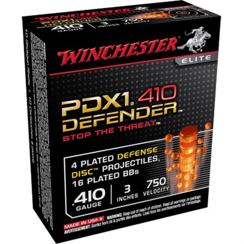 Winchester Supreme Elite PDX1 410 ga 3 (4) Defense Disc (16)PLATTED #BB 10RD BOX