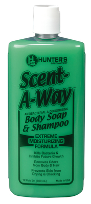 Scent-A-Way Liquid Body and Hair Soap 12 Ounce Bottle