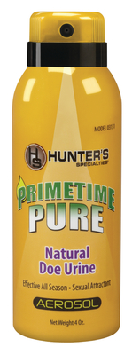 Primetime Pure Natural Doe Urine Aerosol Spray 4 Ounces