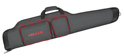 Ruger Sport Scoped Gun Case Grey With Red Trim 46 Inches