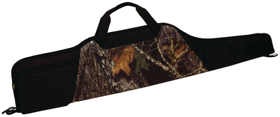 Deluxe Hunter Soft-Side Rifle Case Black With Mossy Oak Break-Up