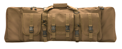 Tactical Soft-sided Gun Case With Pockets and Adjustable Shoulde