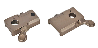2 Piece Base Quick Release Browning X-Bolt Silver