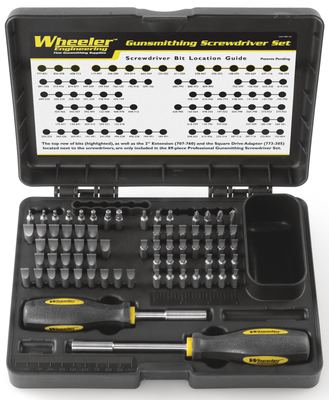 Wheeler Basic Gunsmithing Screwdriver Set