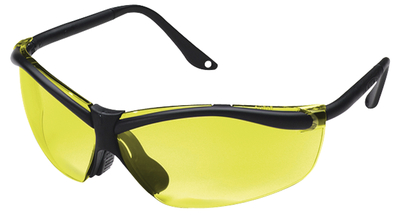 3M Tekk Protection Shooting Glasses Yellow Lens/Black Frame