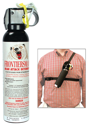 Frontiersman Bear Spray With Chest Holster 9.2 Ounce