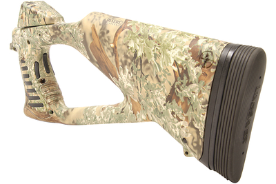 Knoxx Axiom II Thumbhole Rifle Stock Kings Desert Camouflage Fin