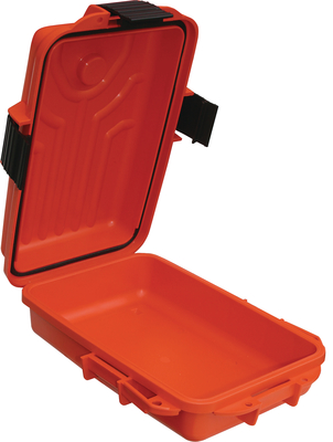 Survivor Dry Box Water Resistant 10x7x3 Inches Orange