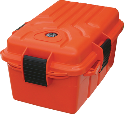 Survivor Dry Box Water Resistant 10x7x5 Inches Orange