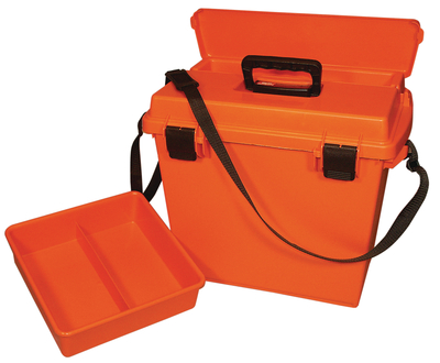 Sportsmens Plus All-Around Utility Dry Box Orange 18x13x15