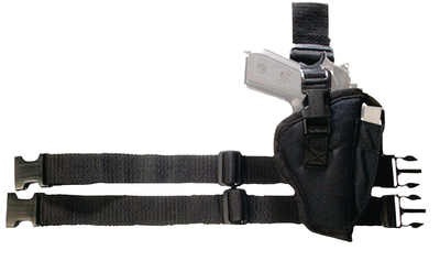 Tactical Leg Holster Size 3 Black Right Hand