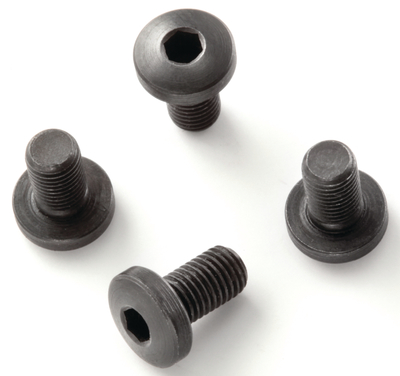 Grip Screws For Government and Officers Models Hex Head Black Package of Four
