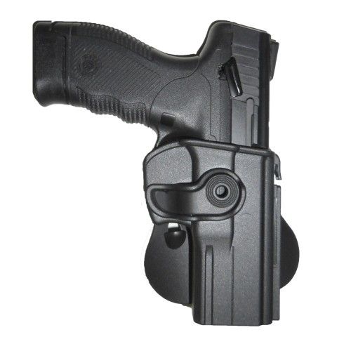 Push Button Lock Style Holster for Springfield XDS Right Hand Black