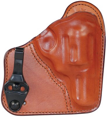 Model 100T Professional Tuckable Waistband Holster Ruger LCR/S&W J Frame 2 Inch Size 1 Plain Tan Right Hand