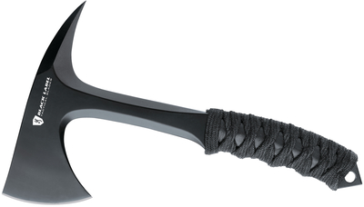 Black Label Tracer Neck Dagger 2 Inch Double Edge Blade Textured G-10 Black Handle Box