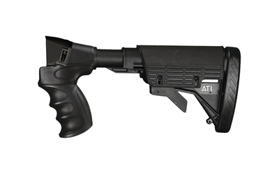 Saiga Talon Tactical Shotgun Stock System Scorpion Recoil Six Position Buttstock and Scorpion Recoil Pistol Grip Stock Black