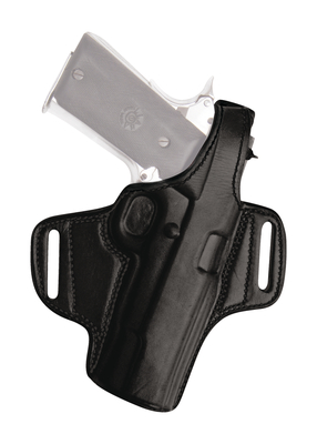 Thumb Break Leather Belt Holster for Glock 19/23/32 Right Hand Black