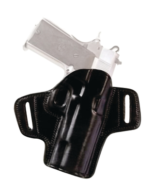 Open Top Leather Belt Holster Sig Sauer P229/P228 Right Hand Black