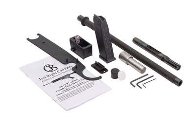 Just Right Carbine Conversion Kit .40 S&W With Unthreaded Barrel Black