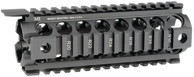 Gen2 Two-Piece Drop-In Handguard Carbine Length Black