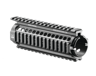 Combat Aluminum Quad Rail Handguards For M4/AR-15 Style Carbine Length