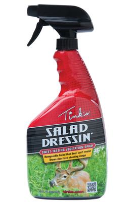 Tinks Salad Dressin Vegetation Spray For Deer 32 Ounce Trigger Bottle