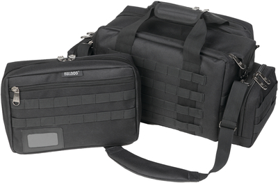 Extra Large Modular MOLLE Range Bag With Strap Black