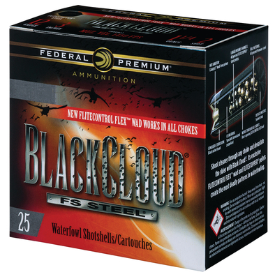 Premium Black Cloud FS Steel 12 GA 2.75 IN. 1500 FPS 1.1 Ounce 4 Round