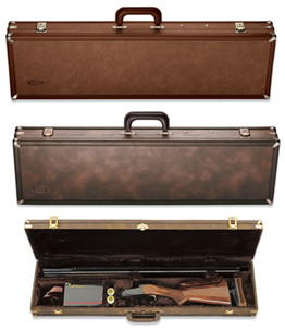 BRO CASE TRAP 32-34 SGL BBL GUNS FITTED