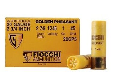 FIO GOLDEN PHEASANT 20 GA 2.75 1OZ #7.5 25/10